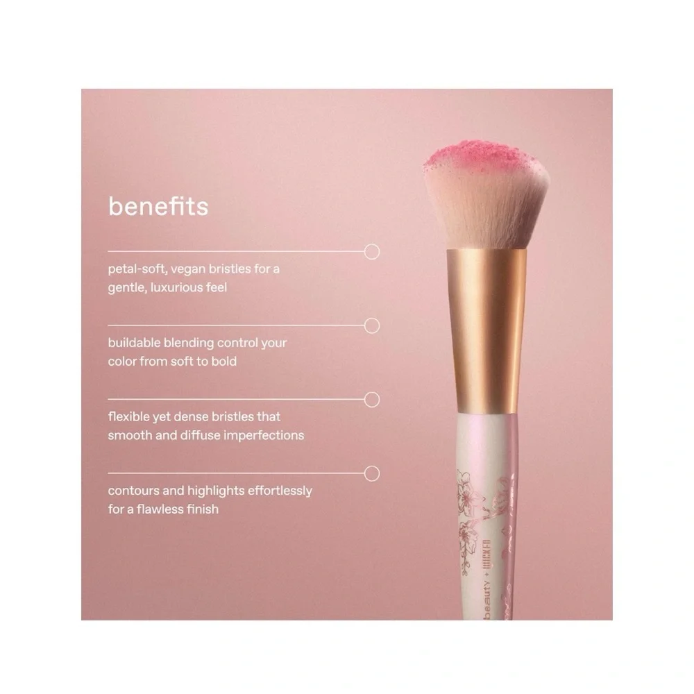 Wicked Cherry Blossom Blush Brush by R.e.m. Beuaty NIB